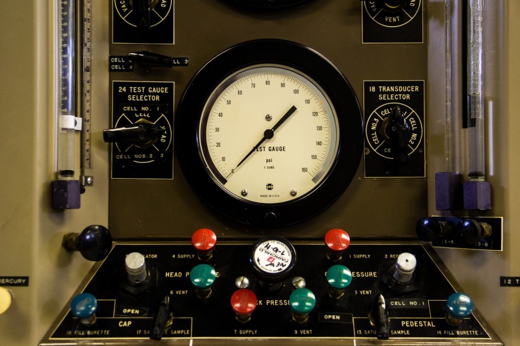 Hydraulic conductivity testing setup
